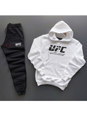 Yoho Sport Ufc Kanguru Sweatshirt Hoodie + Eşofman Kombin