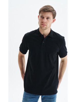 Ar-ma Erkek Battal Büyük Beden Polo Yaka Tişört Regular Fit %100 Pamuk Pike Basic Y29374870302