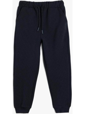 Koton  Lacivert Erkek Çocuk Eşofman Altı 5SKB40063TK