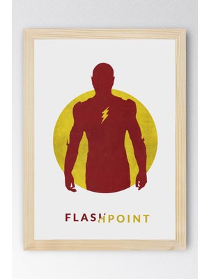 The Flash Çerçeveli Tablo - Film Posteri Tablo