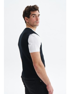 Arma Erkek Slim Fit Basic %100 Pamuk Triko Yelek K9KRO0853