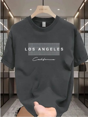 Yoho Sport Los Angel Clf Imza Tasarım Baskılı Özel Unisex Tshirt