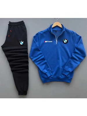 Eşofman Takımı Bmw Mpower Baskılı Unisex Eşofman Takımı 2'li Set Combin