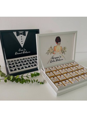 Söz Nişan Nikah Gelin Damat Bohça Çikolatası 2liset