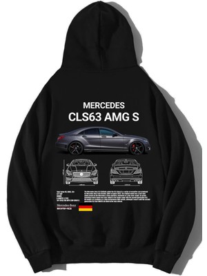 Brz Collection Unisex Oversize Mercedes CLS63 Amg Hoodie