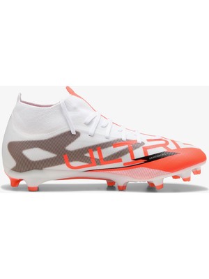 Puma Ultra 5 Match Fg Erkek Beyaz Çim Saha Kramponu.01