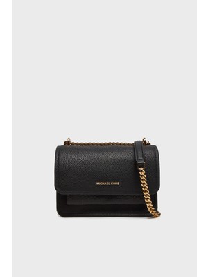 Michael Kors Deri Logolu Ayarlanabilir Zincir Askılı Çanta 32T4GC7C1T001 Bayan Çanta 32T4GC7C1T 001