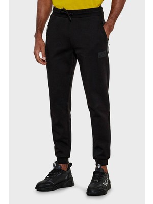 EA7 Pamuklu Regular Fit Normal Bel Ribanalı Paça Jogger Pantolon Erkek Pantolon 7M000097 AF12116 UC001