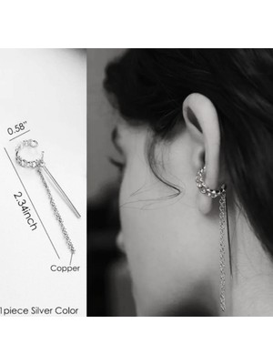 Takıconcept Deliksiz Sıkıştırma Ear Cuff Kıkırdak Küpe