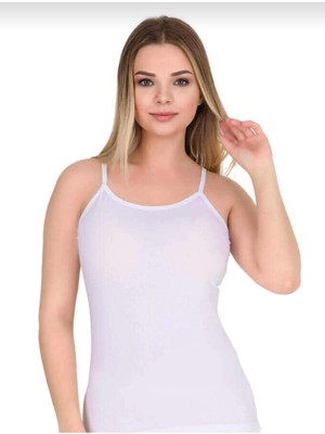 Berrak 2128 Kadın Likralı Ip Askılı Atlet 3 Adet