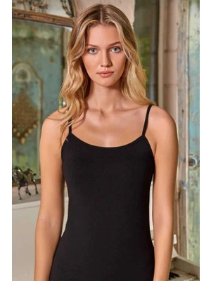 Berrak 2128 Kadın Likralı Ip Askılı Atlet 12 Adet