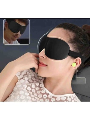 Ankaflex Siyah Nefes Alabilen Uyku Göz Bandı