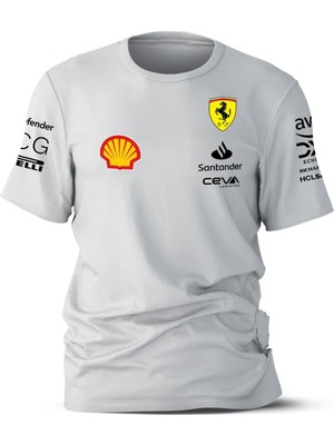 Yoho Sport Scuderia  F1 Takım Unisex  T-Shirt