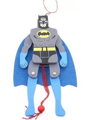 Ahşap Salanan Batman Figürü ALK1193