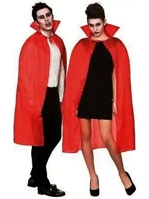 Exporanto Kırmızı Renk Yakalı Pelerin 120  cm