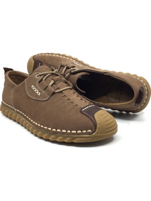 Luis Figo %100 Deri Ortopedik Erkek Yazlık Rahat Günlük Çarık Hafif Yeni Sezon Ayakkabı 40-44