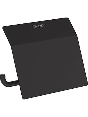 Hans Addstoris 41753670 Kapaklı Rulo Askısı, 15,24 Cm, Mat Siyah