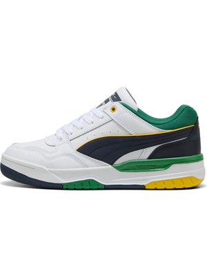 PUMA Rebound Retro Unisex Spor Ayakkabı Düz Taban Suni Deri Günlük Kullanım İçin Konforlu