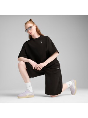 Puma Wardrobe Essentials Kadın Bol Heavy Tişört