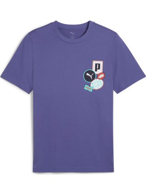 Erkek Grafik Icon Antrenman Tişörtü