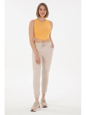 U.s. Polo Assn. Yüksek Bel Slim Fit Taş Kadın Pantolon PT0125