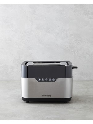English Home Ekm 5001 Dijital Ekmek Kızartma Makinesi 920W Siyah-Krom