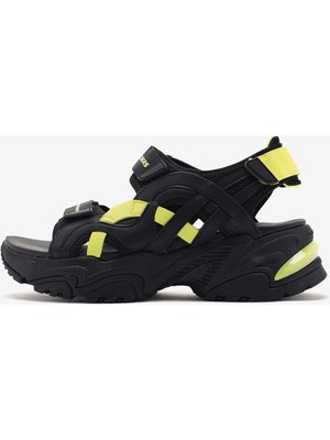 Skechers Stamina V2  -  Waved Out Kadın Siyah Sandalet 119862 Bklm
