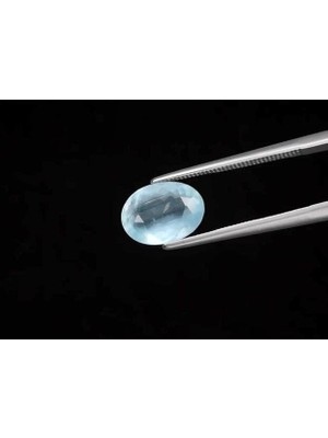 Aries 2.09 Ct 10.3x7.6 mm Oval Natural Unheated Blue Aquamarine, Brazil