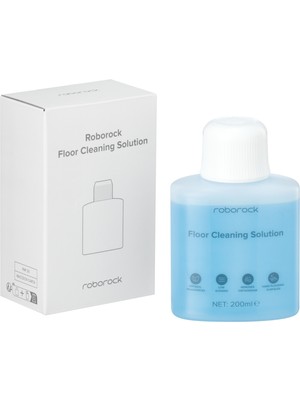 Roborock Mavi Temizlik Solüsyonu 200 ml Bahar Ferahlığı ile Yüzeyler için Sıvı Deterjan