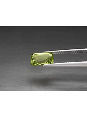 Aries 1.82 Ct 8.8x5.8 mm Octagon Natural Untreated Green Peridot,myanmar