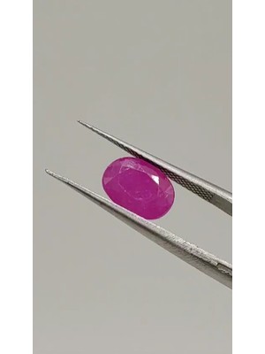 Aries 3.28 Ct 9.5x7 mm Oval Natural Pinkish Red Unheated Ruby,tanzania