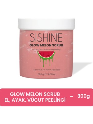 Sis Shine Cosmetic Karpuzlu Arındırıcı El, Ayak Ve Vücut Peelingi - Glow Melon Scrub