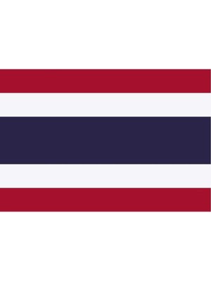 Uniquetrenders Tayland Bayrağı   (30x45 Cm)