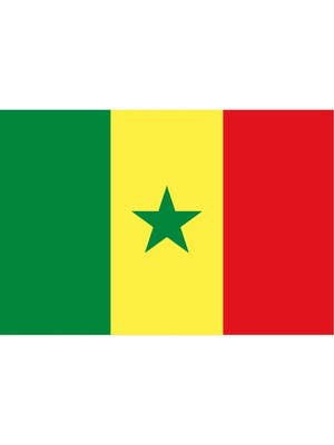 Uniquetrenders Senegal Gönder Bayrağı   (70x105 Cm)