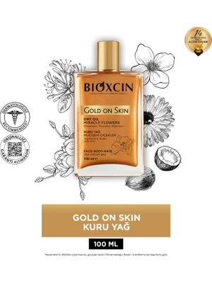 Bioxcin Gold On Skin Kuru Yağ 100 ml