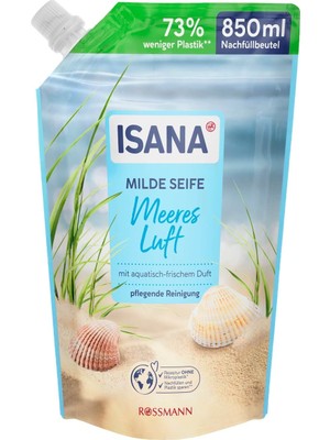 Isana Sıvı Sabun Yedek Hafif Deniz Esintisi 850 ml