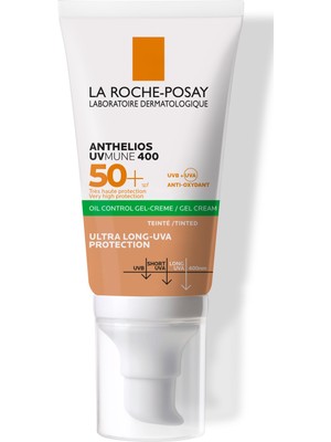 Anthelios Uvmune 400 Oil Control Gel Spf 50+ Renkli Güneş Kremi 50 ml-Yağlı/Hassas Ciltler İçin