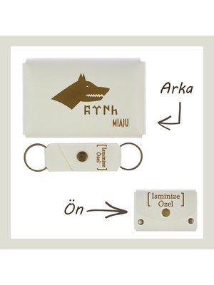 Miawiki Beyaz Renk, Bozkurt ve Türk Armalı, Isme Özel Cüzdan ve Anahtarlık, Değer Verdiğine Efsane