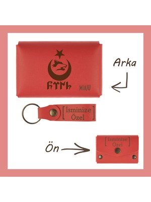 Miawiki Nar Çiçeği, Bozkurt Ay Yıldız Sevenlere, Isme Özel Cüzdan ve Anahtarlık Takımı, Efsane Hatıra Set