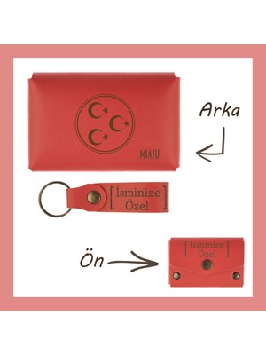 Miawiki Nar Çiçeği, Üç Hilal ve Yıldız Sevenlere, Isme Özel Cüzdan ve Anahtarlık Takımı, Efsane Hatıra Set