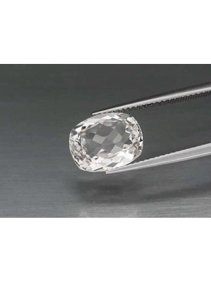 Aries 5.79 ct 11.6X9  mm Vs Cushion Natural Unheated Very Light Yellow Topaz, Brazil