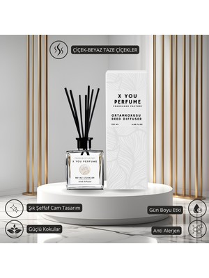 X You Perfume Beyaz Çiçekler Çubuklu Oda Kokusu 120 ml