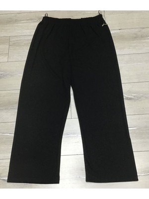 Kışlık Fitilli Kaşkorse Beli Lastikli Büyük Beden Pantolon