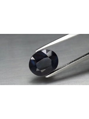 Aries Certıfıcate Incl.* 2.70 ct Oval Blue Sapphire Africa, Heated