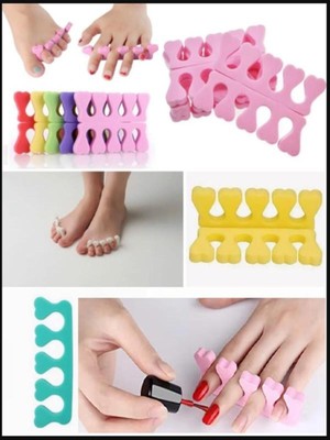 Didihou Oje Sürme Aparatı Parmak Ayırıcı Sünger Manikür Pedikür El Ayak Tırnak Bakımı Tırnak Yapma Parmak Ayırıcı Süngeri