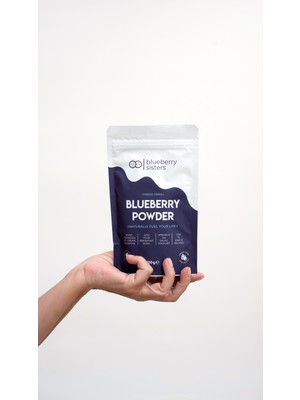 Blueberry Sisters %100 Yabanmersini Tozu 100 gr