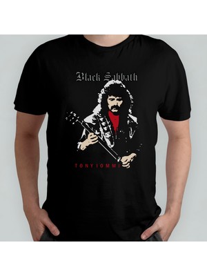 Pixxa Black Sabbath %100 Pamuklu Bisiklet Yaka T-Shirt Model 2