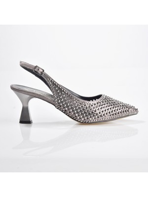 Miss Jena 5310 Arkası Açık Kadın Abiye Ayakkabı