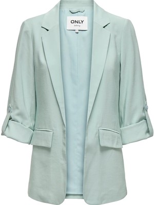 Only Kadın Onlarıs Rahat Kalıp Kolu Katlanabilir Blazer Ceket 15310839 Mint