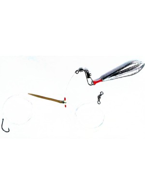 Trança Balıkçılık Surfcasting Hazır Olta Takımı Yüzen Kurşun